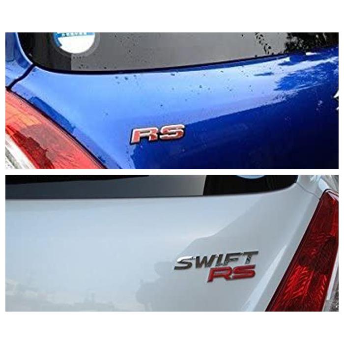 車 ドレスアップ 汎用 RS カー ステッカー デカール シール 3D 立体 ロゴ エンブレム カスタム おしゃれ カー用品 グッズ |  | 03