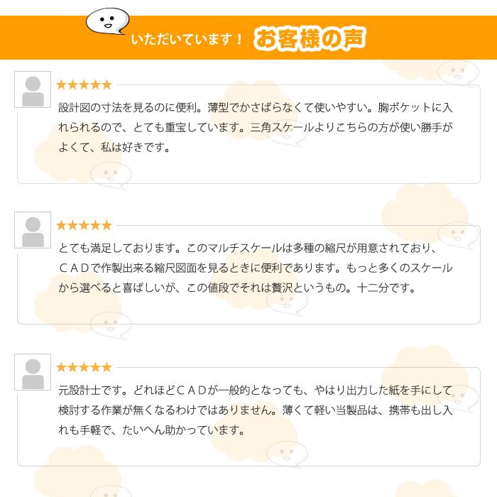 薄型 五枚 羽 マルチ スケール 縮尺 10種類 対応 文房具 DIY 便利 工作 定規 マルチスケール |  | 07