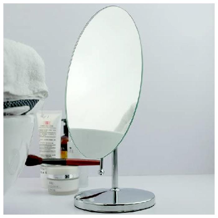 鏡 卓上 卓上ミラー 大きめ 卓上鏡 角度調節可能 化粧鏡 スタンドミラー シンプル おしゃれ メイク メイク鏡 |  | 04