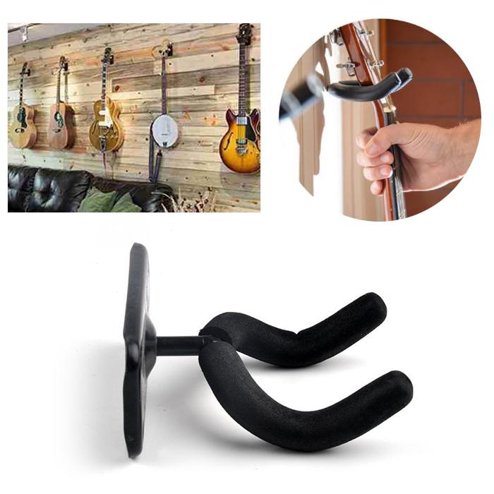 2個セット ギタースタンド 壁掛け フック ギターハンガー ビス止め 壁掛けスタンド ギター ベース スタンド 楽器 保管 コレクション |  | 04