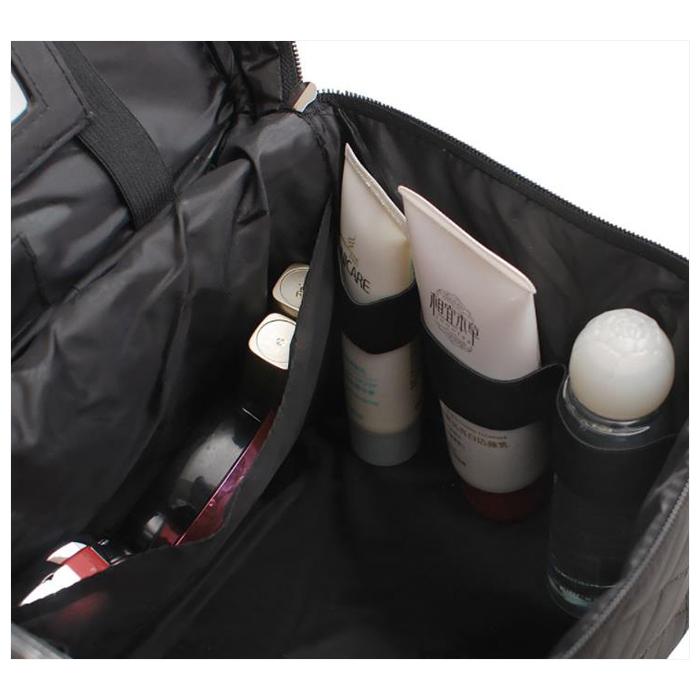 鏡付き 軽量 コスメボックス メイク ボックス バッグ ポーチ 大容量 化粧 トラベル ポーチ バニティケース 収納ボックス 化粧品 収納 |  | 02