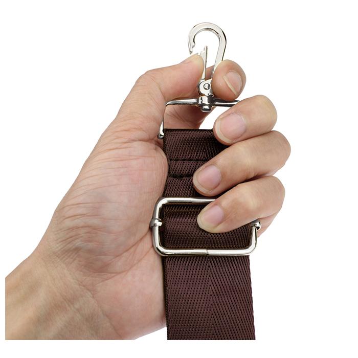 長さ調節可能 ストラップ ベルト ショルダーストラップ ショルダーベルト 単品 付け替え 交換用 太め 幅広 斜めがけ 肩がけ |  | 03