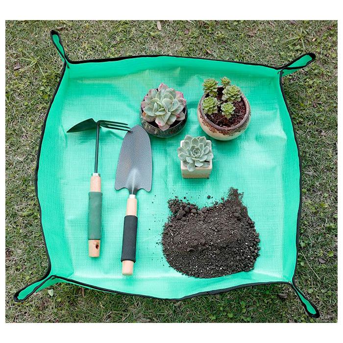 ガーデニング 園芸シート 100x100 ガーデニング 作業 マット プランティング 家庭菜園 グリーン シート 庭仕事 寄せ植え |  | 04