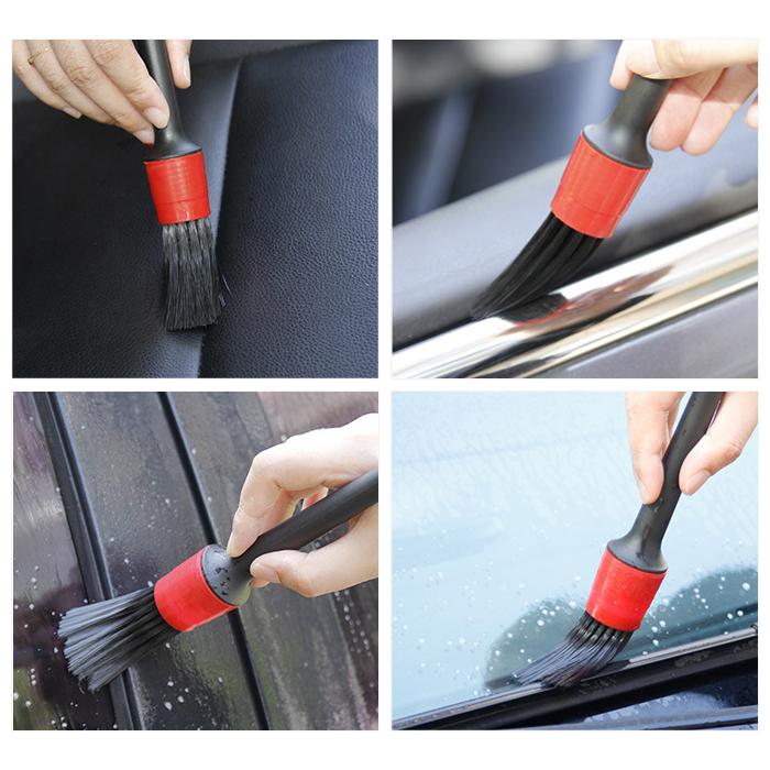 5本セット 洗車 ホイール ブラシ 洗車ブラシ ディテール パーツ エンブレム ボディ クリーニング ブラシ 細部 汚れ 洗浄 清掃 |  | 03