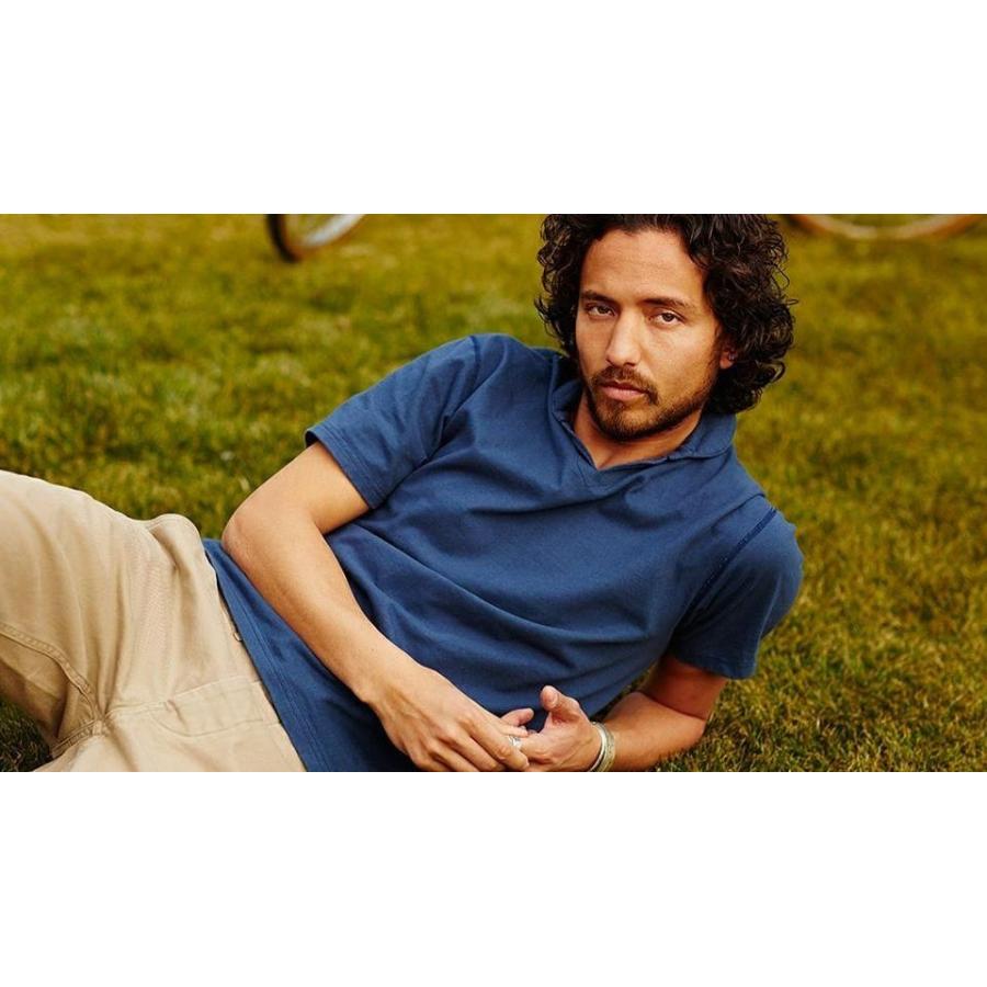 バーンズ　アウトフィッターズ（Barns　outfitters）スキッパーポロシャツ　skipper polo shirt | BARNS OUTFITTERS | 05