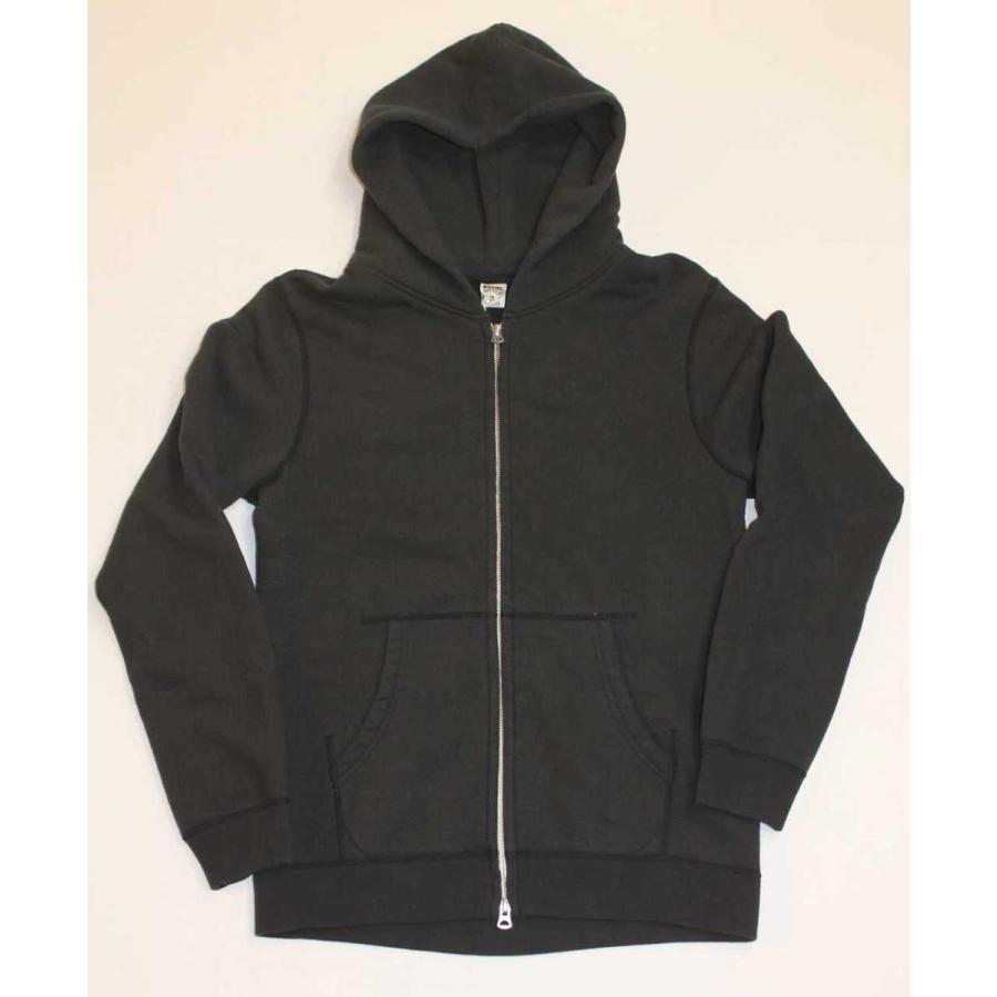 BARNS OUTFITTERS 吊り編み裏毛 ZIPパーカー バーンズ