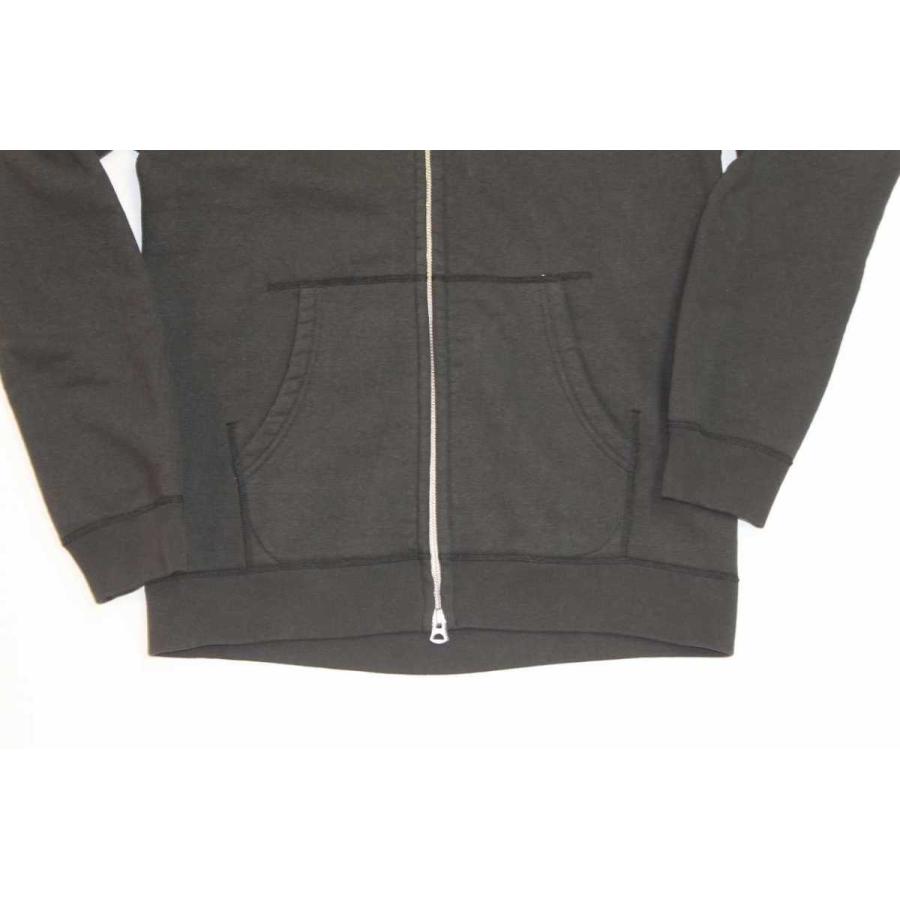 BARNS 吊り編み裏毛　ジップパーカー　L BARNS outfitters バーンズ 吊り編み裏毛 ジップパーカー ダブルジップ