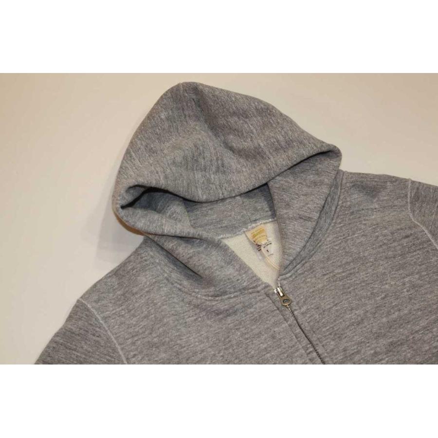 BARNS 吊り編み裏毛　ジップパーカー　L BARNS OUTFITTERS（バーンズ アウトフィッターズ） 吊り編み裏毛 ZIP