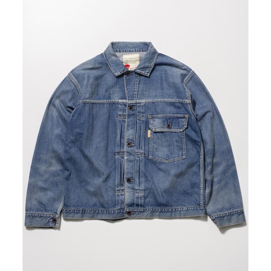 SEVESKIG(セヴシグ) USED DENIM G-JACKT : PLUS C - 通販