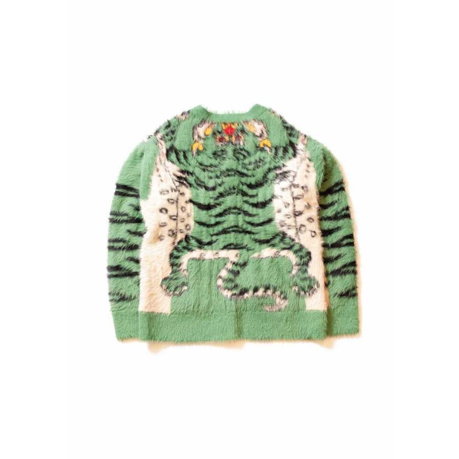 SEVESKIG Tibetan Tiger Knit Cardigan