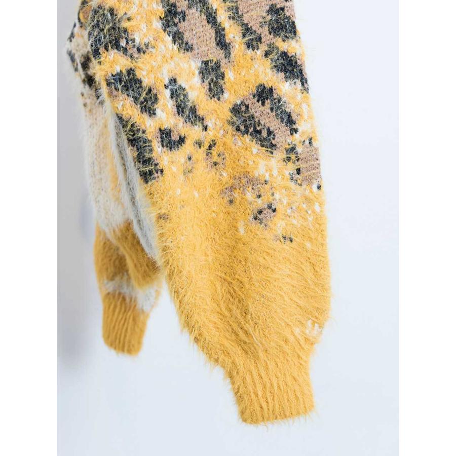 SEVESKIG SEVESKIG(セヴシグ) Fading Leopard Knit Cardigan SEVESKIG SEVESKIG(セヴシグ) Fading Leopard Knit Cardigan