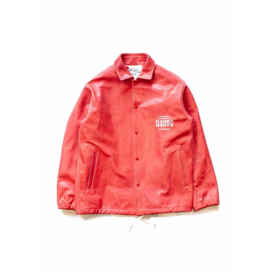 SEVESKIG(セヴシグ)　Vintage Wax Japan Cow Leather Coach Jacket｜plus-c｜20