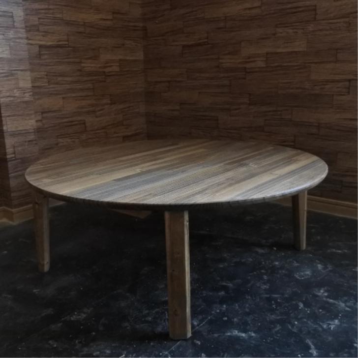 ☆新商品☆天然木 90cm 折りたたみ ローテーブル ちゃぶ台 丸テーブル 北欧 おしゃれ 木製 無垢 オーダーメイド |  | 02