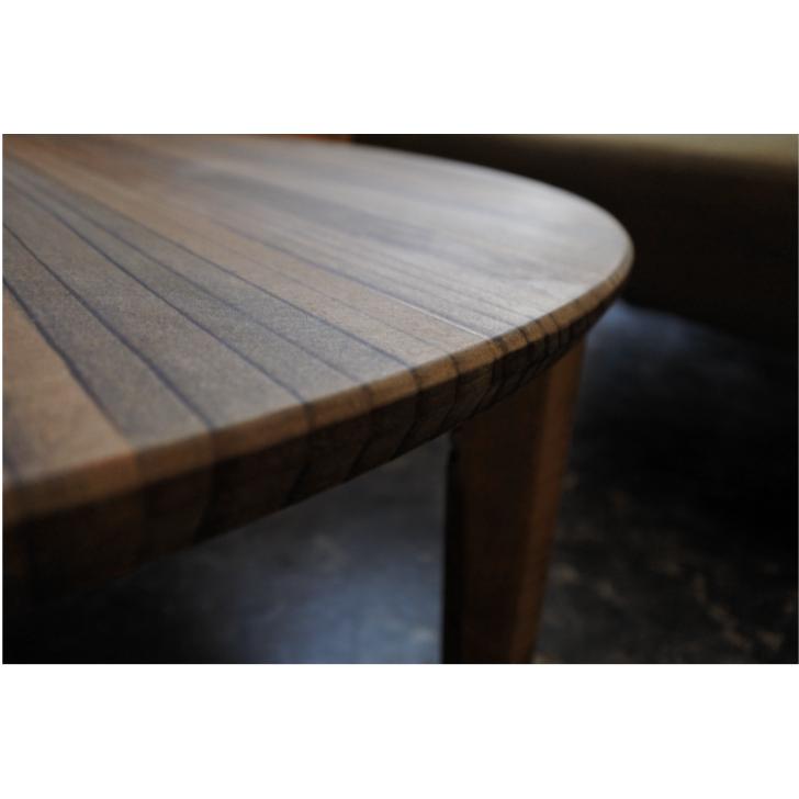 ☆新商品☆天然木 90cm 折りたたみ ローテーブル ちゃぶ台 丸テーブル 北欧 おしゃれ 木製 無垢 オーダーメイド |  | 04