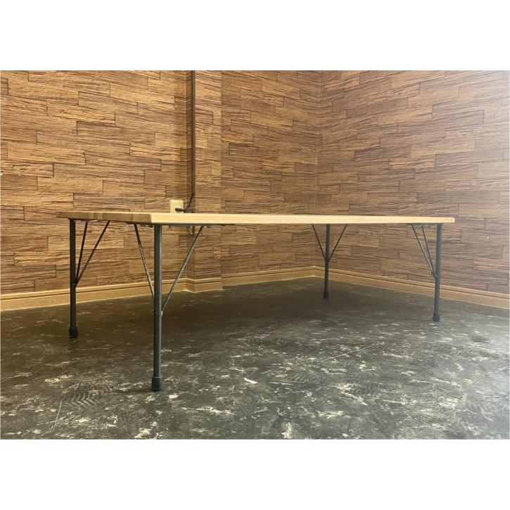 天然木 オーク ナラ テーブル センターテーブル ローテーブル ソファテーブル 木製 北欧 オーダー アイアン |  | 03