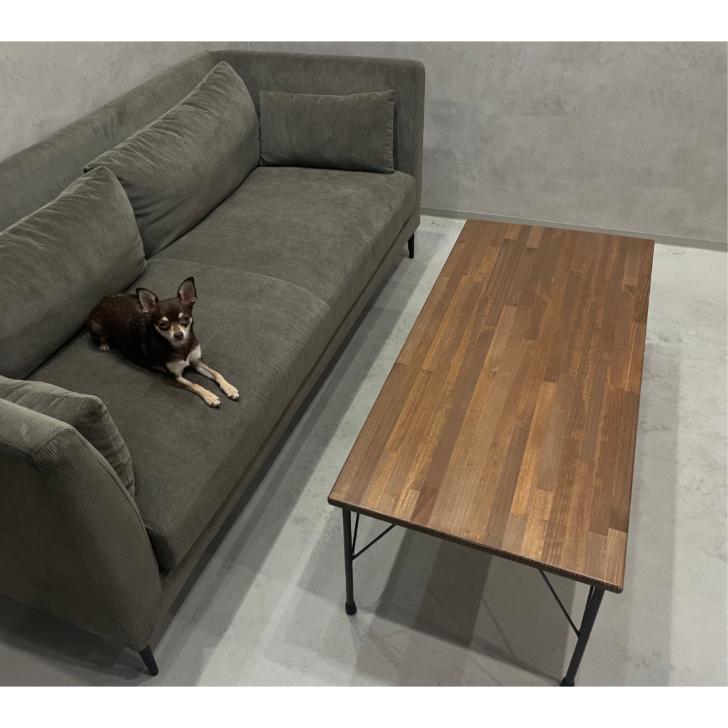 ローテーブル 鉄脚 オーダーメイド テーブル アイアン 北欧 ヴィンテージ 収納 おしゃれ 木製 無垢 パイン カフェ |  | 02