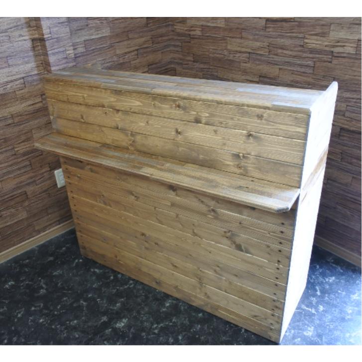 折りたたみできる レジカウンター 収納棚付☆オーダーお見積りページ