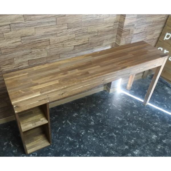 カウンターテーブル ワークテーブル パソコンデスク 無垢材 北欧 おしゃれ オーダーメイド ハンドメイド ブラウン |  | 04