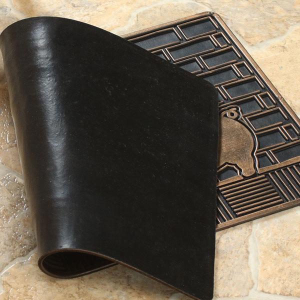 玄関マット 屋外 ラバーマット 豚 ブタ ドアマット 60cm×33cm おしゃれ 泥落としマット 薄型 かわいい アニマル 動物 | 不二貿易 | 03