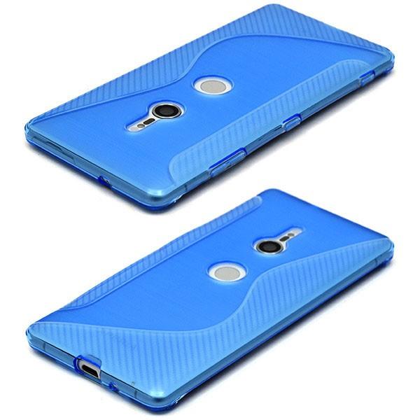 Xperia XZ3 SO-01L/SOV39/801SO ケース カバー ウェーブデザイン