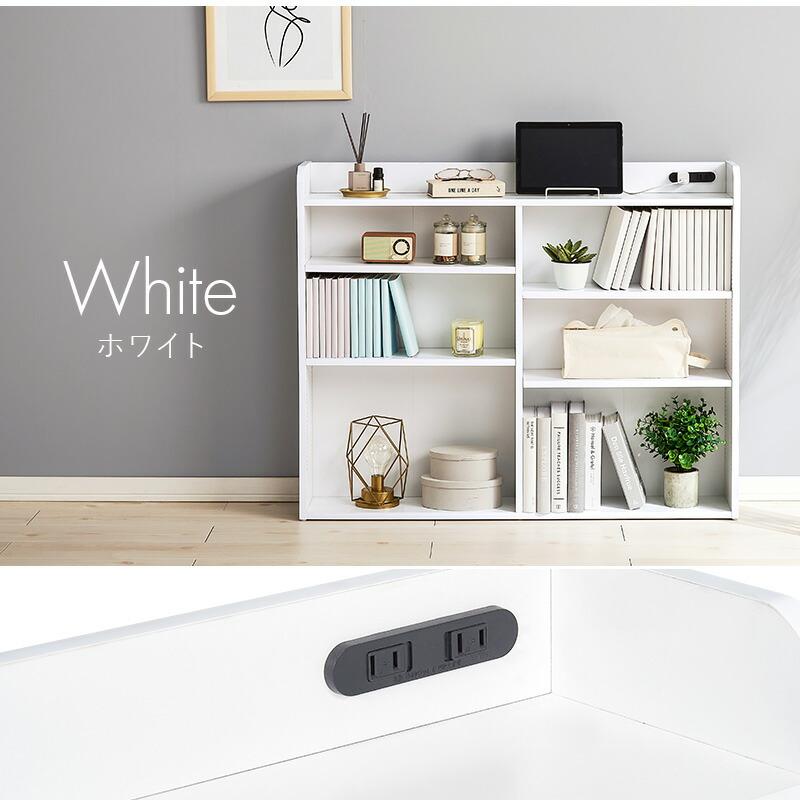 ヘッドボード RHB-1925 対応サイズS 幅98×奥行20×高さ80cm 2口コンセン