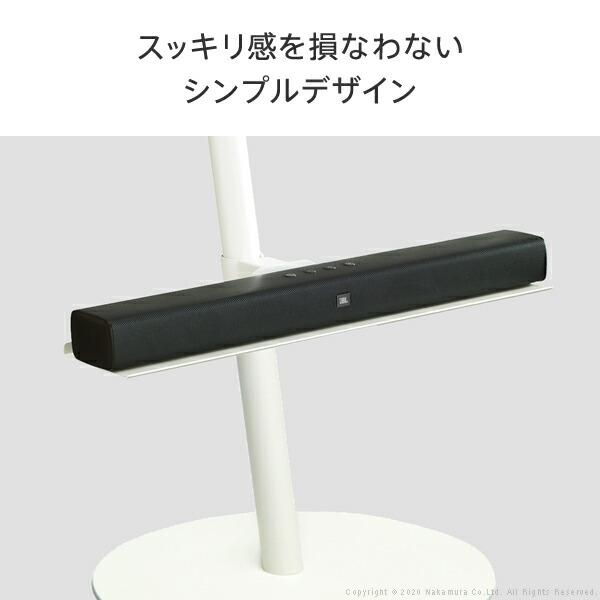 WALLインテリアテレビスタンドA2ロータイプ対応 サウンドバー棚板 Sサイズ 幅60cm テレビ台 テレビスタンド 部品 パーツ スチール製 WALLオプション スピーカ…｜plus-one-kagu｜06