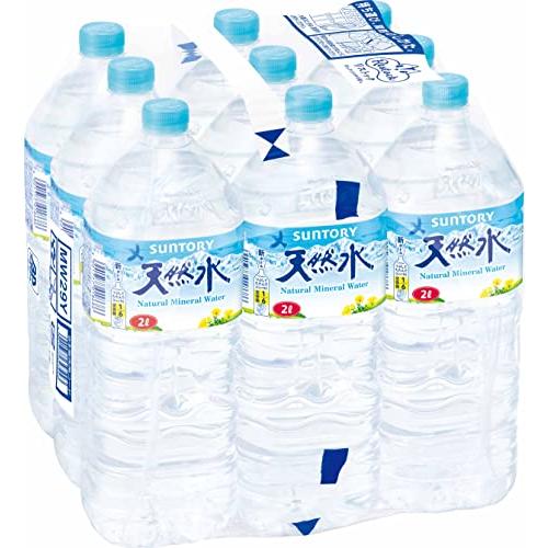 Restock サントリー天然水 シュリンクパックエコフィルム包装 2L ×9本