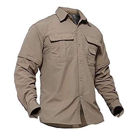 激安の 特別価格tacvasen Mens Solid Convertible Zipper Sleeve Tactical Short Long Sleeve Sh好評販売中 想像を超えての Turningheadskennel Com