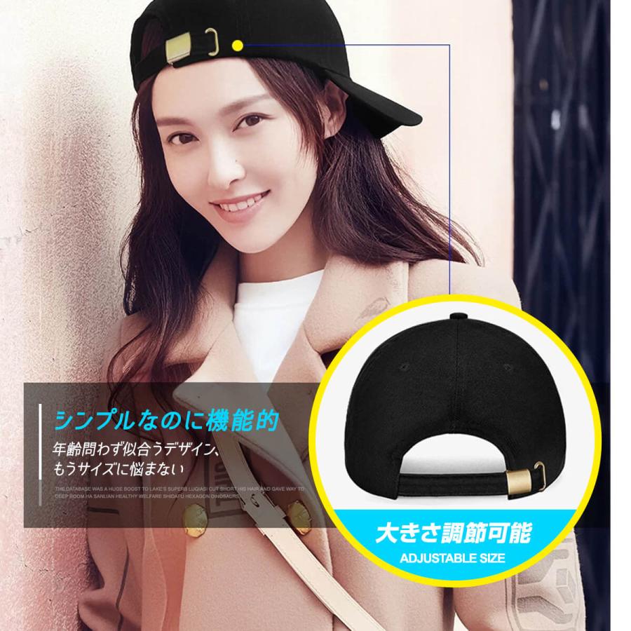 キャップ メンズ レディース 深め 40代 30代 夏 黒 スポーツ 50代 日除け 大きめ 野球帽 ベースボールキャップ R A 0003 Plus Smile 通販 Yahoo ショッピング