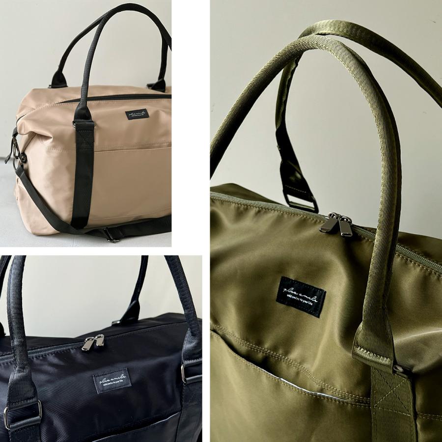 plus smile ボストンバッグ 旅行バッグ 旅行カバン 大容量 レディース