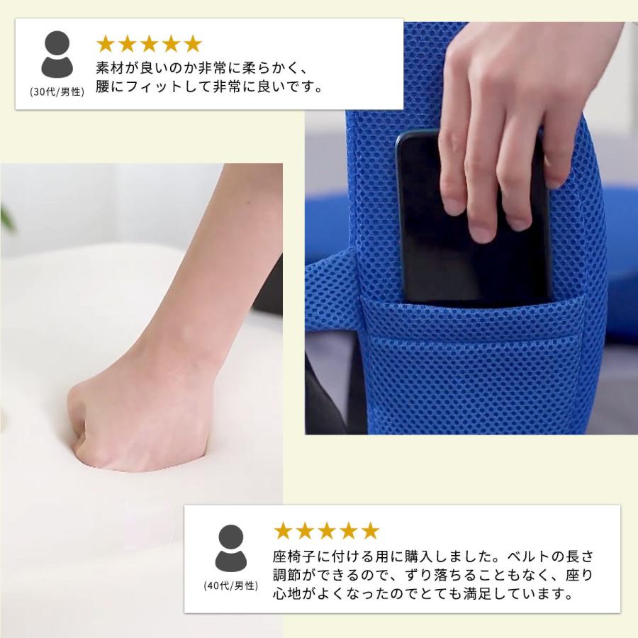 plus smile 背もたれ クッション ランバーサポート シートクッション