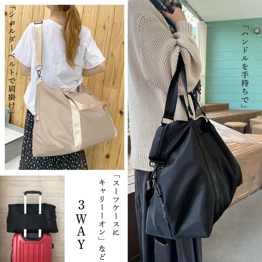 plus smile 旅行バッグ 旅行カバン ボストンバッグ レディース メンズ 