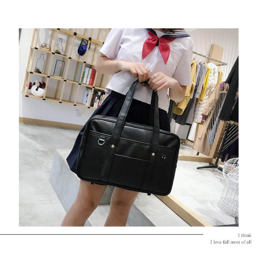 plus smile 学生カバン 学生鞄 学生かばん スクールバッグ 合皮