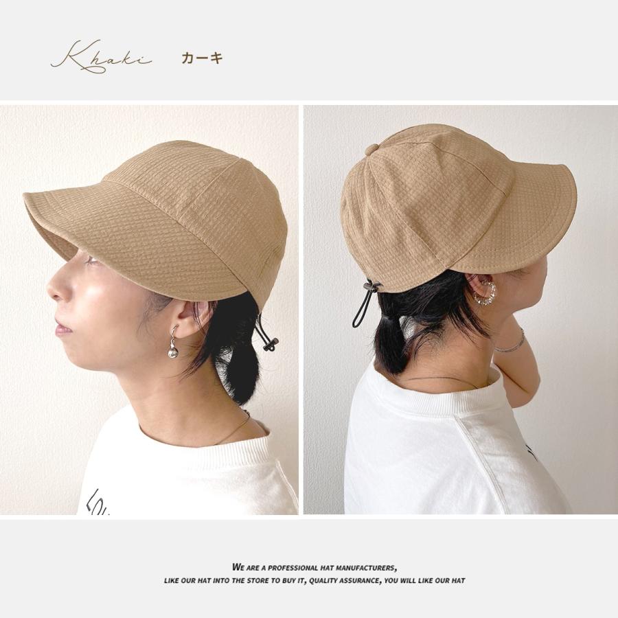 plus smile キャップ 帽子 レディース 深め おしゃれ 洗える ママ