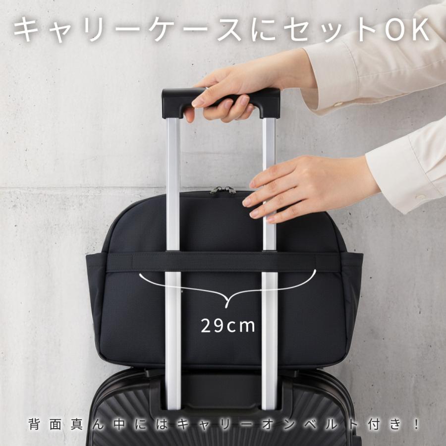 plus smile ボストンバッグ 小さめ レディース バッグ 旅行 軽量