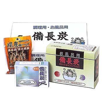 調理・お風呂用炭セット 全3点セット プレゼント ギフト 浄水 浄化 消臭 除湿 水 掃除 運気アップ | 増田屋