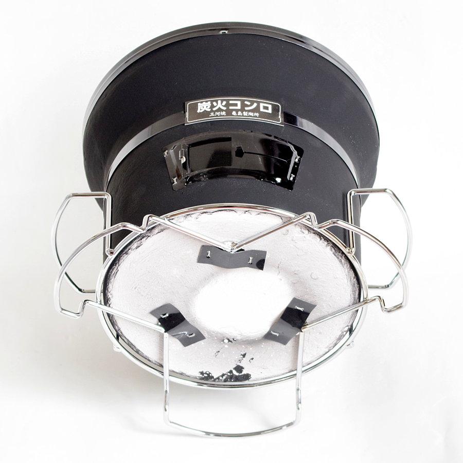 卓上コンロ 台付【黒】φ220 卓上七輪 | 増田屋 | 06