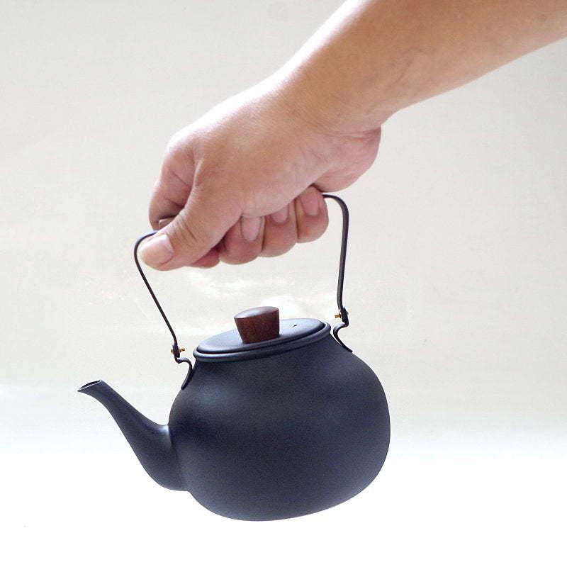 くろいろ 急須 火鉢 ひばち 炭 和風 インテリア おしゃれ 囲炉裏 | 増田屋 | 05