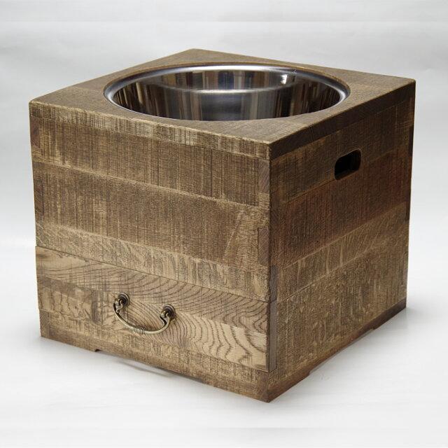 箱火鉢 エイジング加工 火鉢 ひばち 炭 和風 インテリア おしゃれ 囲炉裏 | 増田屋 | 01