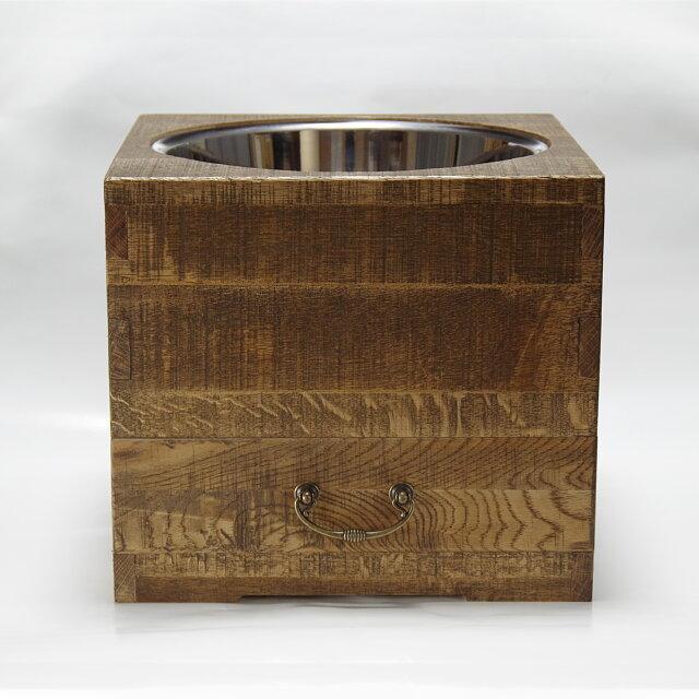 箱火鉢 エイジング加工 火鉢 ひばち 炭 和風 インテリア おしゃれ 囲炉裏 | 増田屋 | 03