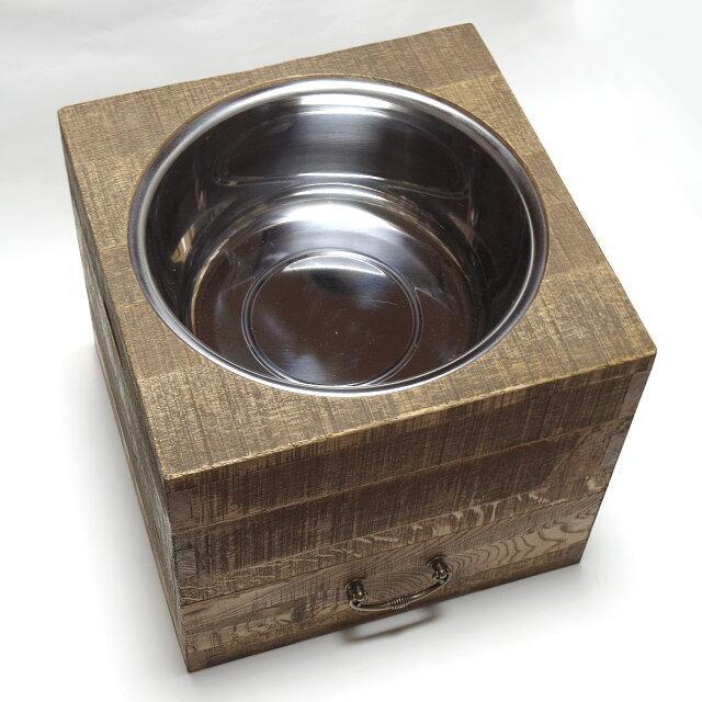 箱火鉢 エイジング加工 火鉢 ひばち 炭 和風 インテリア おしゃれ 囲炉裏 | 増田屋 | 04