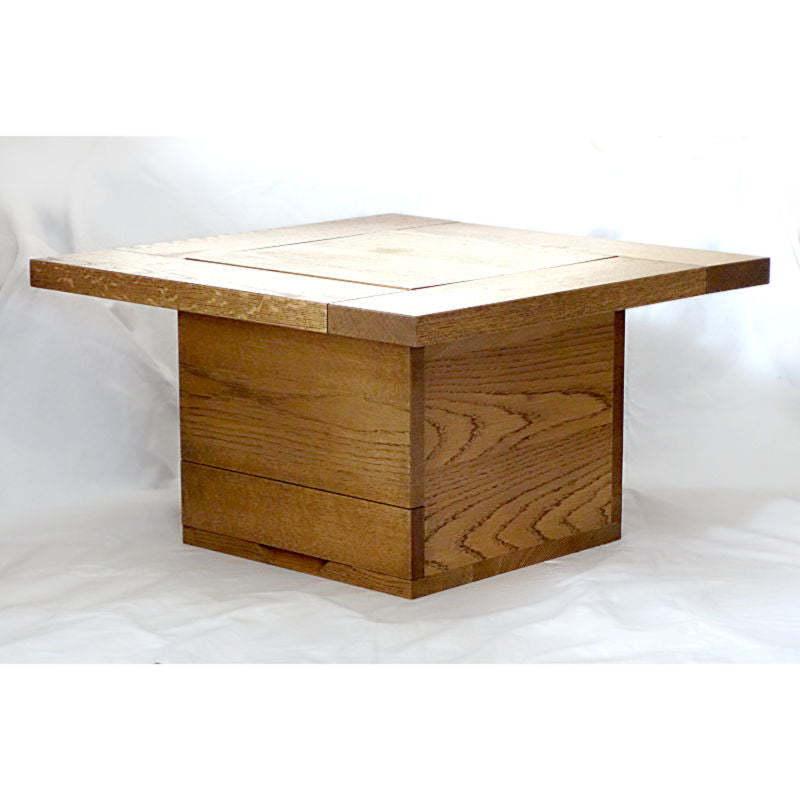 ならの角火鉢 陽 hinata 火鉢 ひばち 炭 和風 インテリア おしゃれ 囲炉裏 | 増田屋 | 04