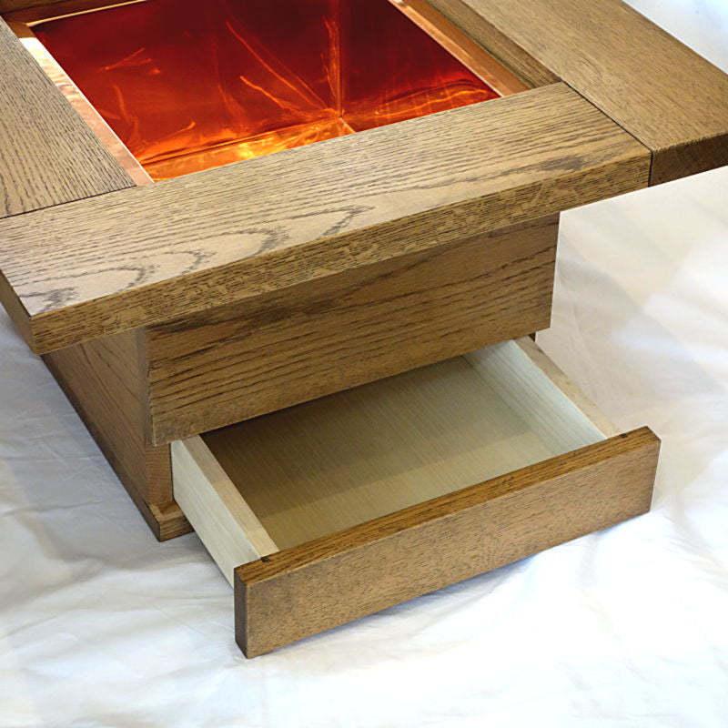 ならの角火鉢 陽 hinata 火鉢 ひばち 炭 和風 インテリア おしゃれ 囲炉裏 | 増田屋 | 08