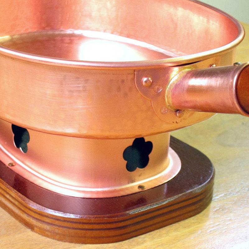 台十能 銅製 /火鉢 ひばち 炭 炭火道具 インテリア おしゃれ 囲炉裏 | 増田屋 | 02