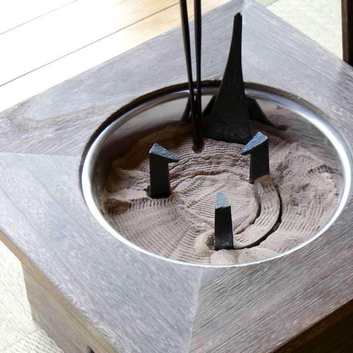 五徳 鋳物 小 火鉢 ひばち 炭 和風 インテリア おしゃれ 囲炉裏 | 増田屋 | 03