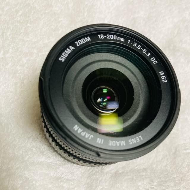 使い勝手の良い】 シグマ 18-200mm F3.5-6.3 DC デジタル専用 キヤノン
