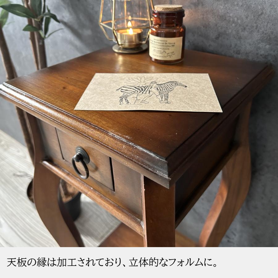 サイドテーブル テーブル 花台 完成品 マホガニー 無垢 木製 サイドテーブル テーブル 花台 完成品 マホガニー 無垢 木製
