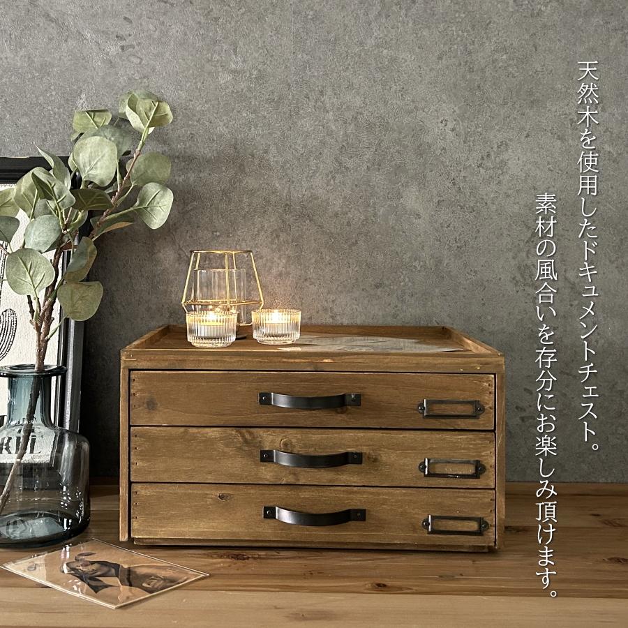 収納ケース 小物入れ 書類ケース 書類収納 ドキュメントチェスト 天然