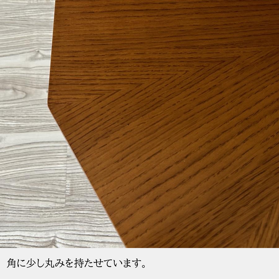 こたつ テーブル 80cm幅 多角形 12角形 80×80 U字石英管ヒーター