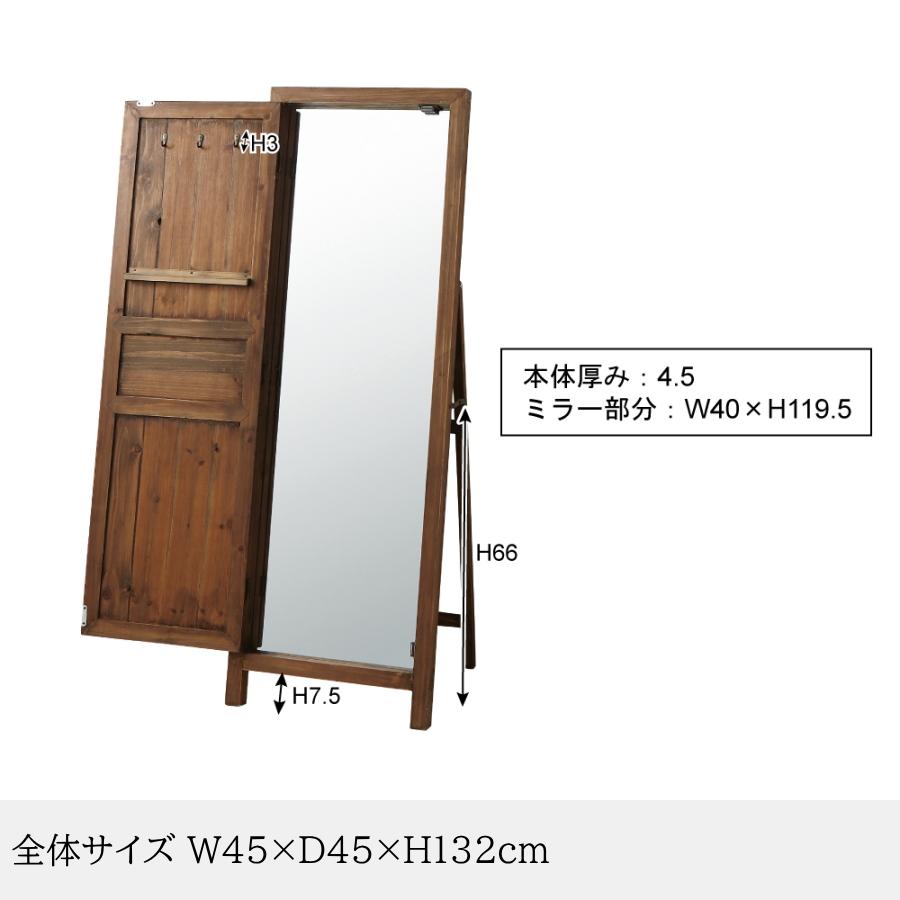 ミラー スタンドミラー ドアミラー 鏡 全身 姿見 全身鏡 折りたたみ